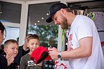 Setkání a autogramiáda brankáře SK Slavia Praha Jindřicha Staňka Setkání a autogramiáda brankáře SK Slavia Praha Jindřicha Staňka